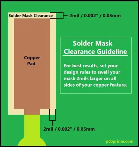Reference figure: Advantages and Disadvantages of Copper Defined and Soldermask Defined Pad