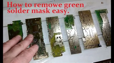 Reference figure: Reasons of Solder Mask Bridge Breaking Off