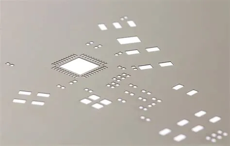 Reference figure: Registration System Details for PCB’s and Stencils.