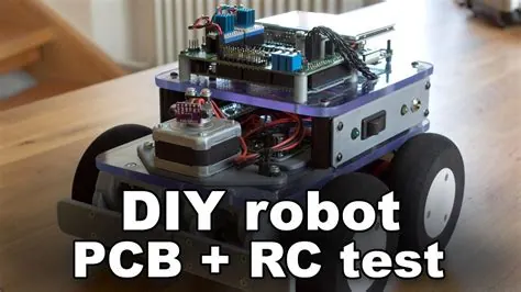 Reference figure: The PCB’s in our Robots