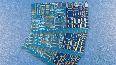 Reference figure: Blue Soldermask is Easier to Distinguish