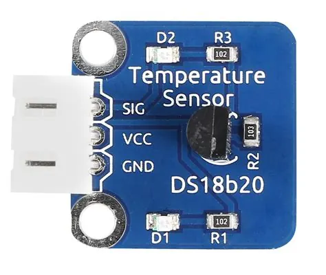 Reference figure: Temperature difference between external sensor and furnace sensor.