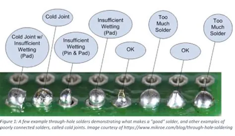 Reference figure: General Steps of Soldering a Thru-Hole Component