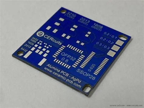 Reference figure: AlN and Alumina Substrate Ceramic PCB One-Stop Manufacturing
