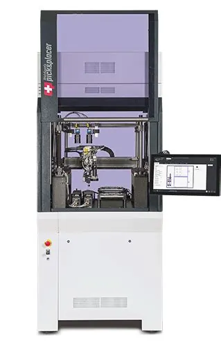 Reference figure: Placer camera-assisted manual pick and place machine
