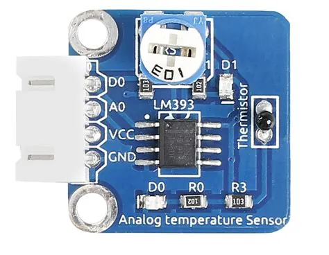 Reference figure: Temperature difference between external sensor and furnace sensor.