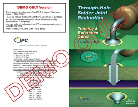 Reference figure: General Steps of Soldering a Thru-Hole Component